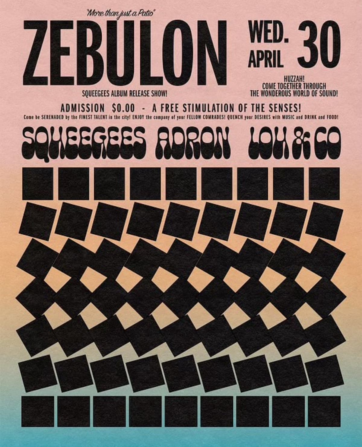 Lou & Co / Adron / The Squeegees