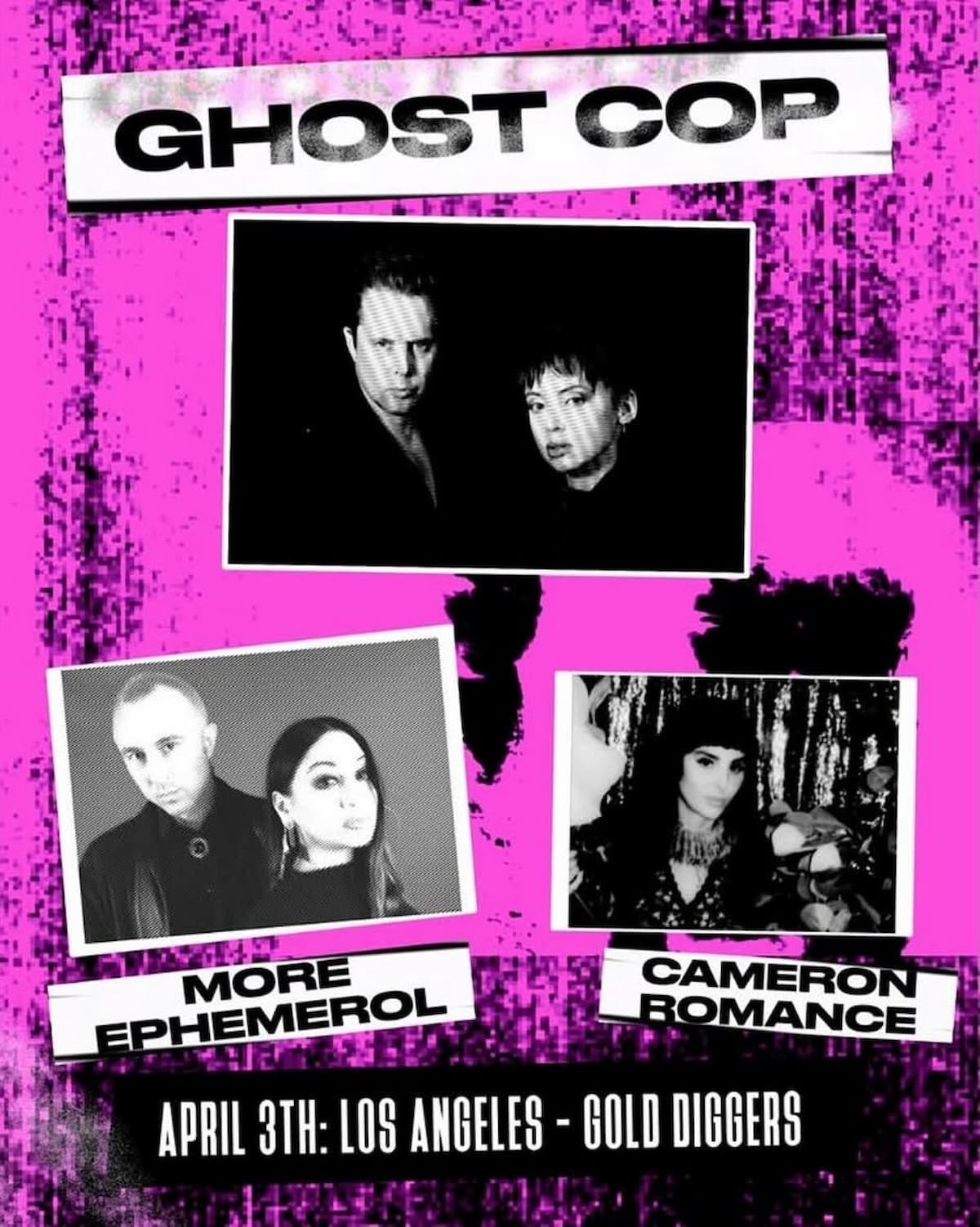 Ghost Cop / More Ephemerol / Cameron Romance 