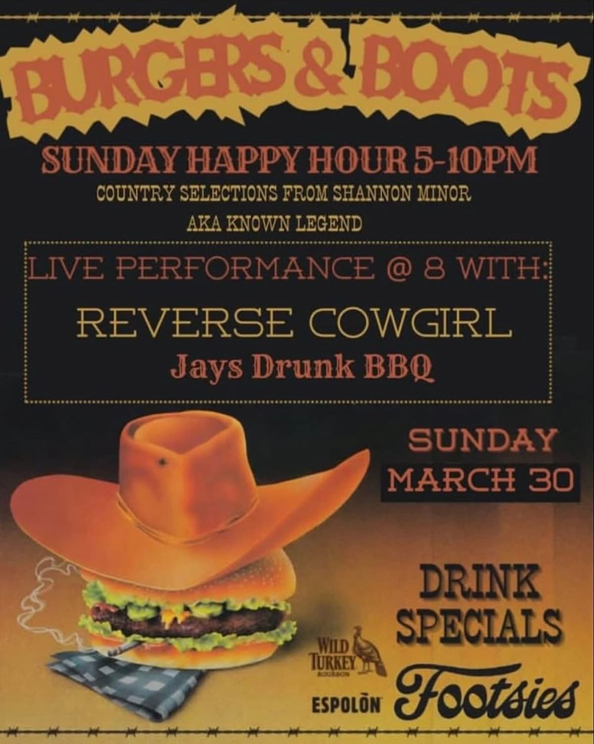 Burgers & Boots