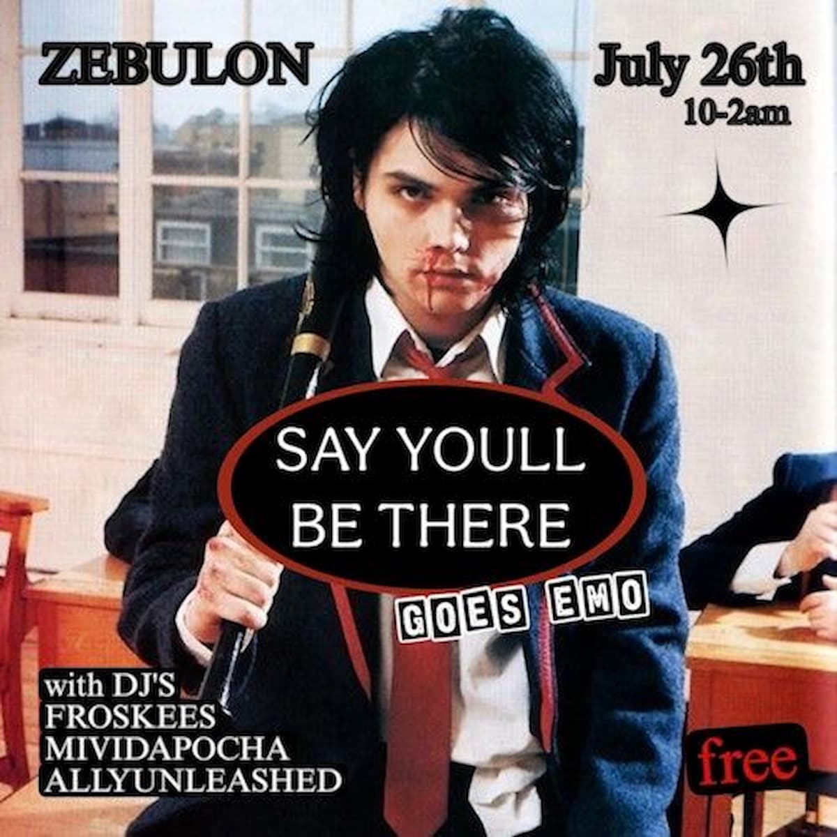 Say You'll Be There: Emo Edition
