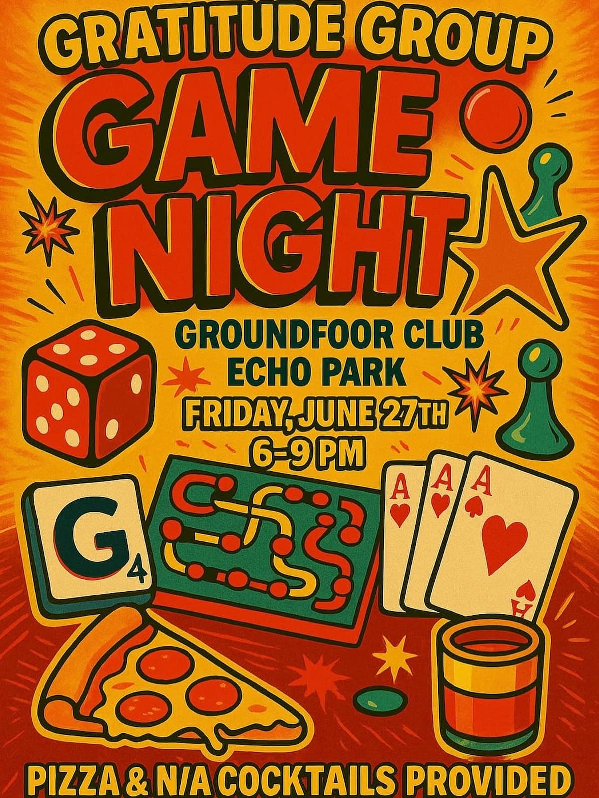 Gratitude Group Game Night 