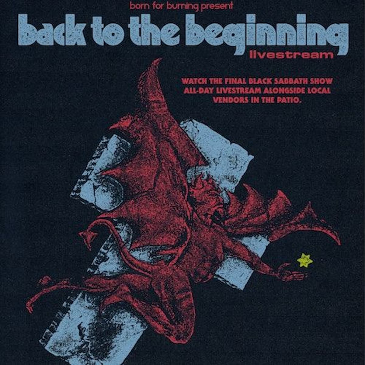 Black Sabbath's Back to the Beginning Livestream + Metal Merchants Market