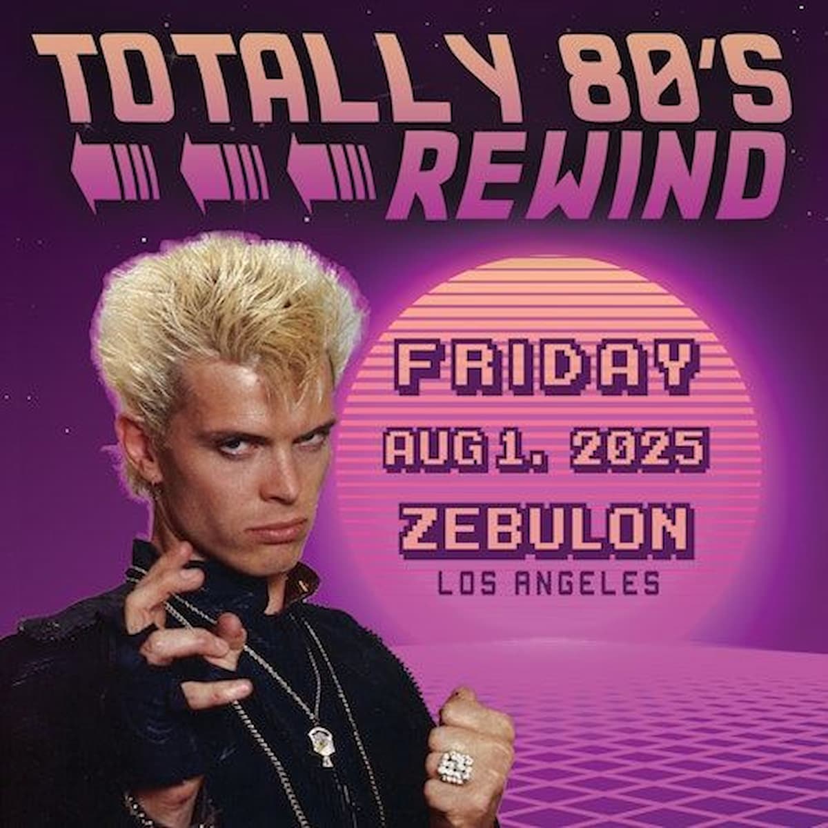 Totally 80s Rewind Early Dance Party 