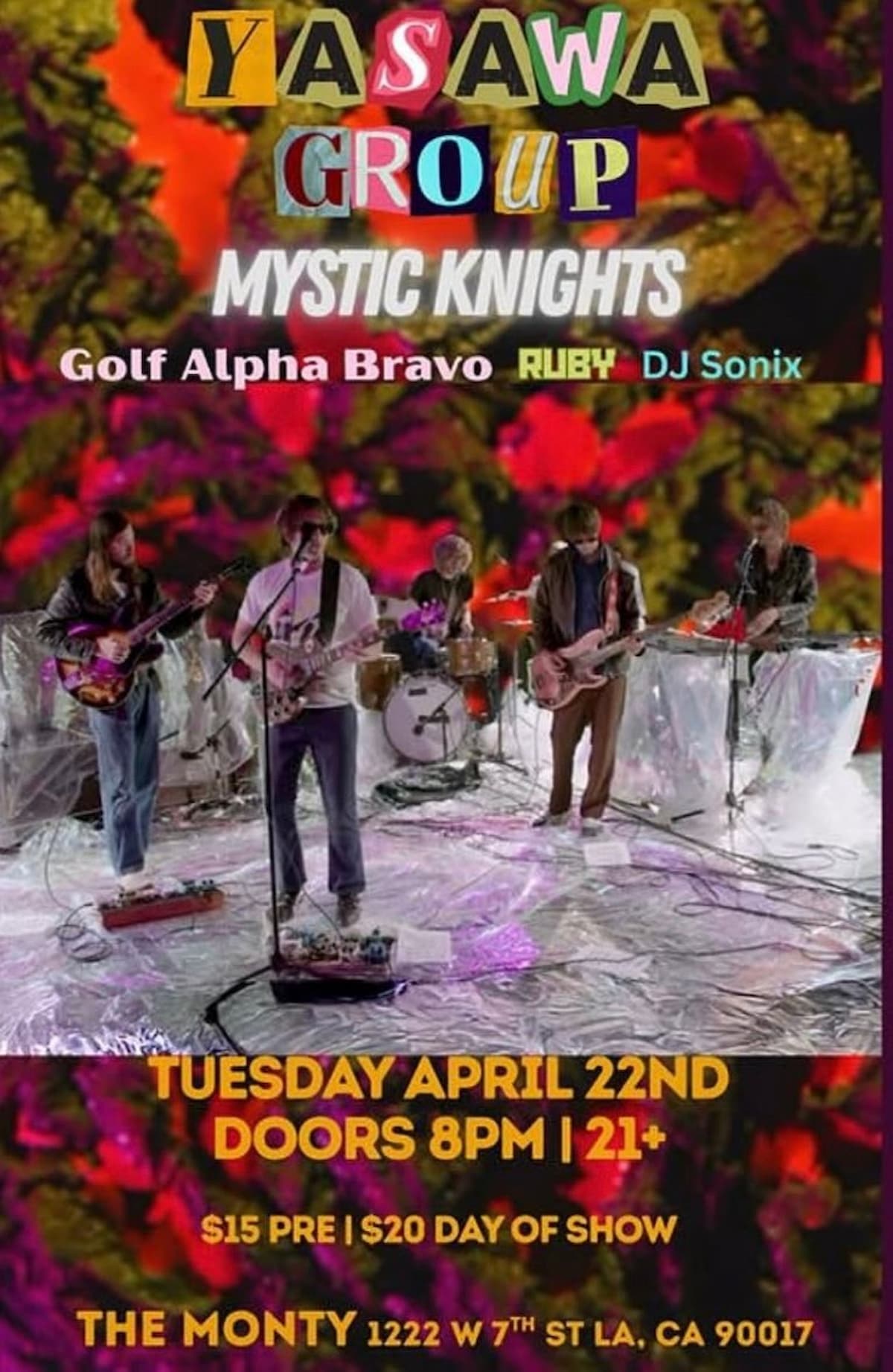 Yasawa Group / Mystic Knights / Golf Alpha Bravo / Ruby / DJ Sonix