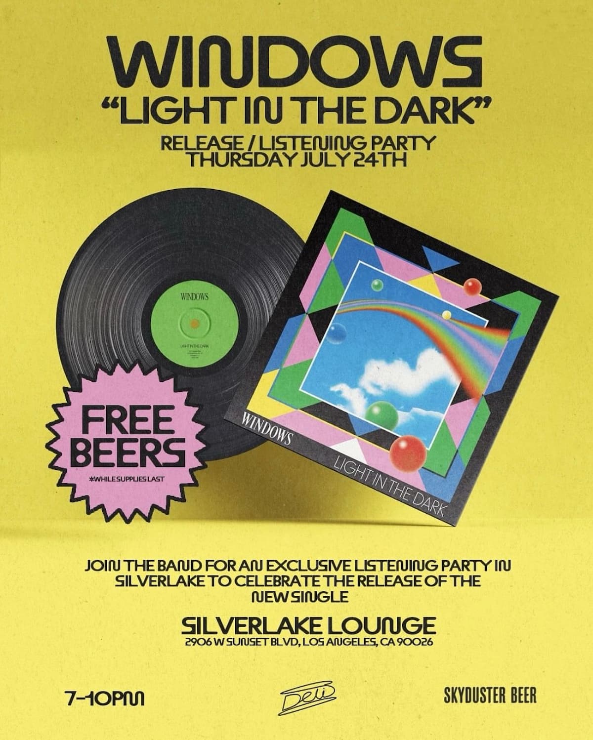 WINDOWS "Light in the Dark" Listening Party