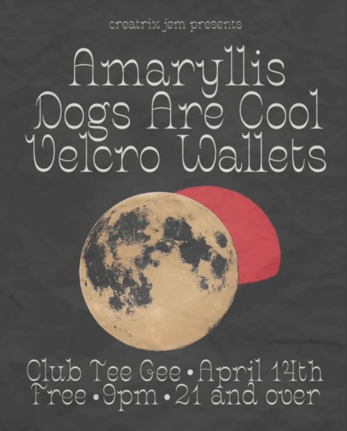 Amaryllis / Dogs Are Cool / Velcro Wallets