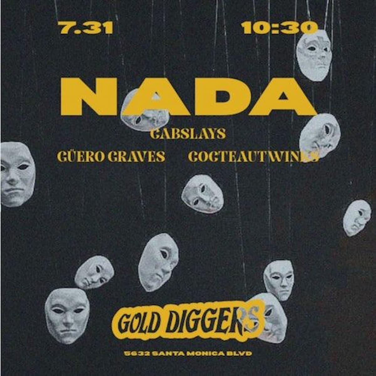 NADA / Cabslays / Güero Graves / Cocteautwinks