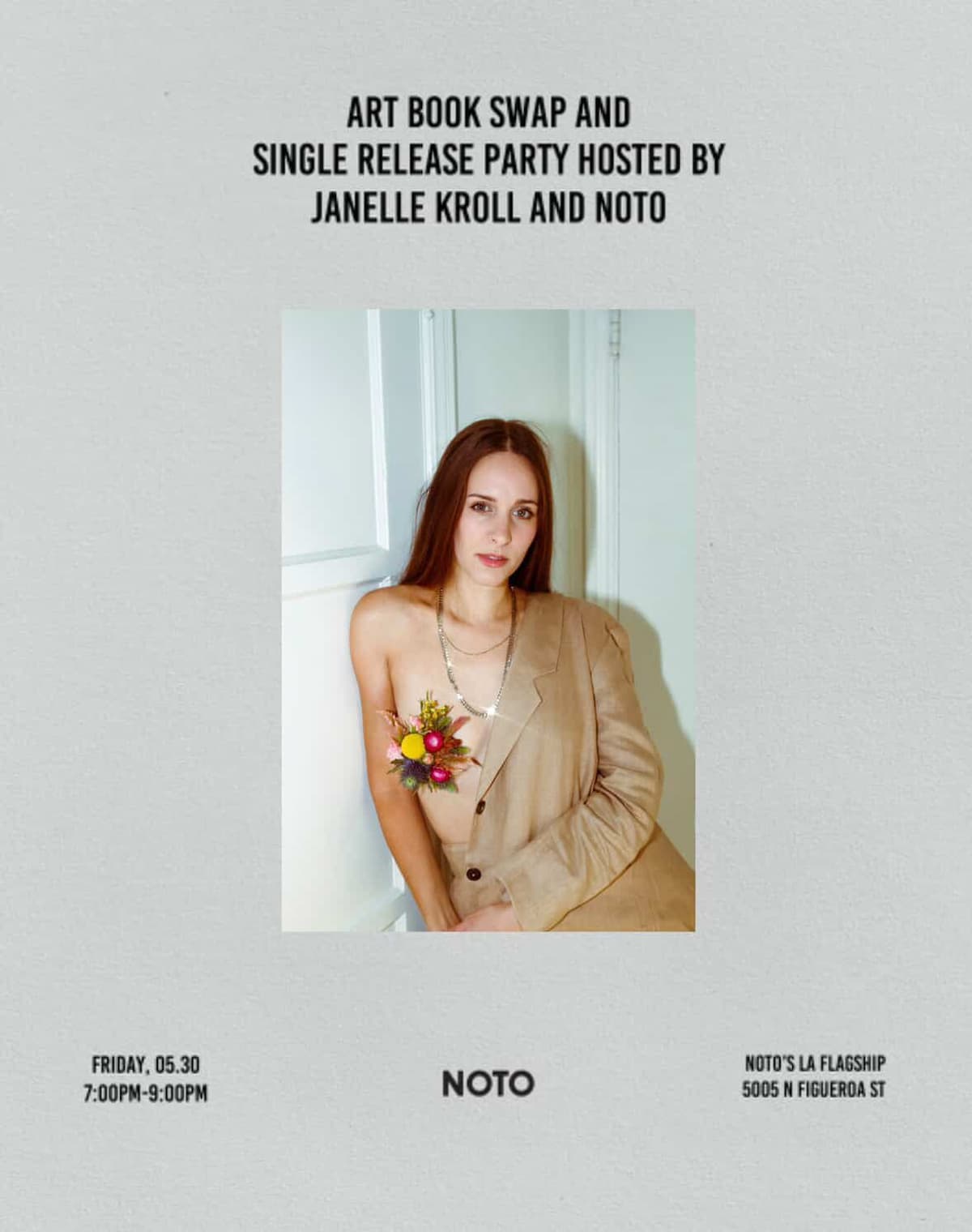 Janelle Kroll presents - Art Book Swap and Single Release Party