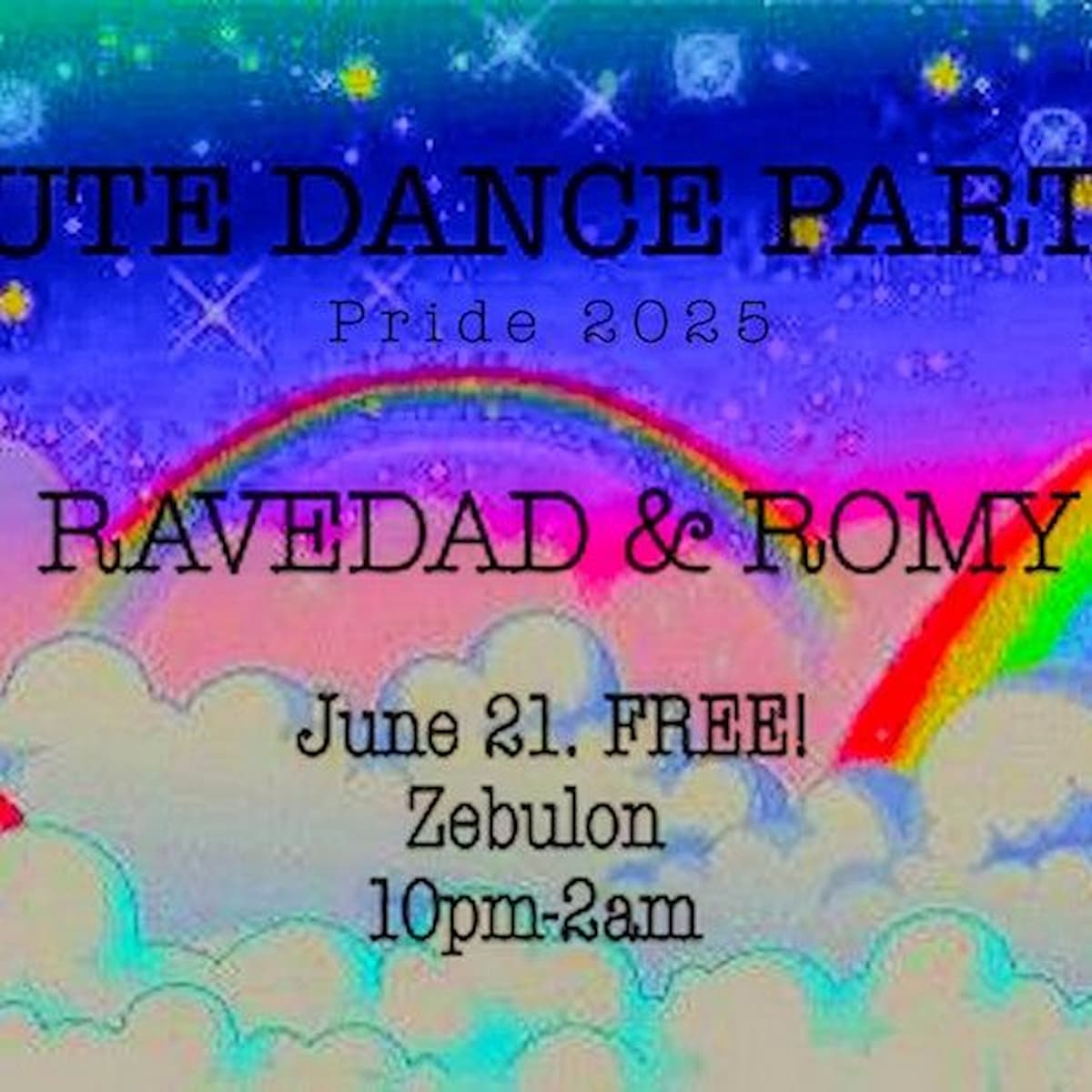 CUTE DANCE PARTY - Pride 2025