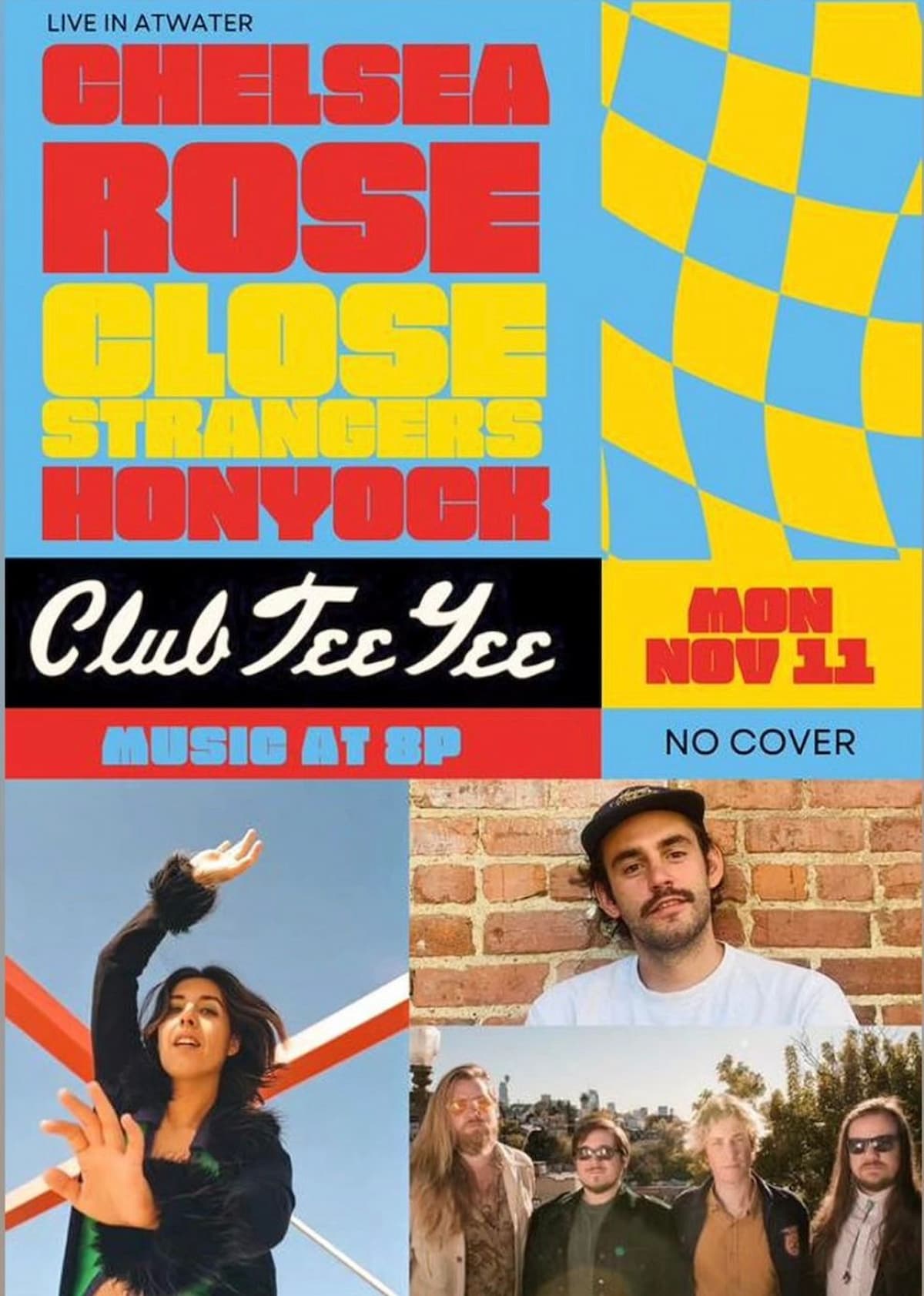 Chelsea Rose / Close Strangers / Honyock