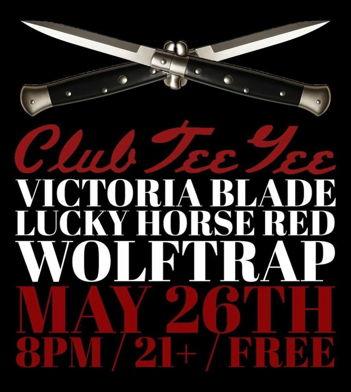 Victoria Blade / Lucky Horse Red / Wolftrap