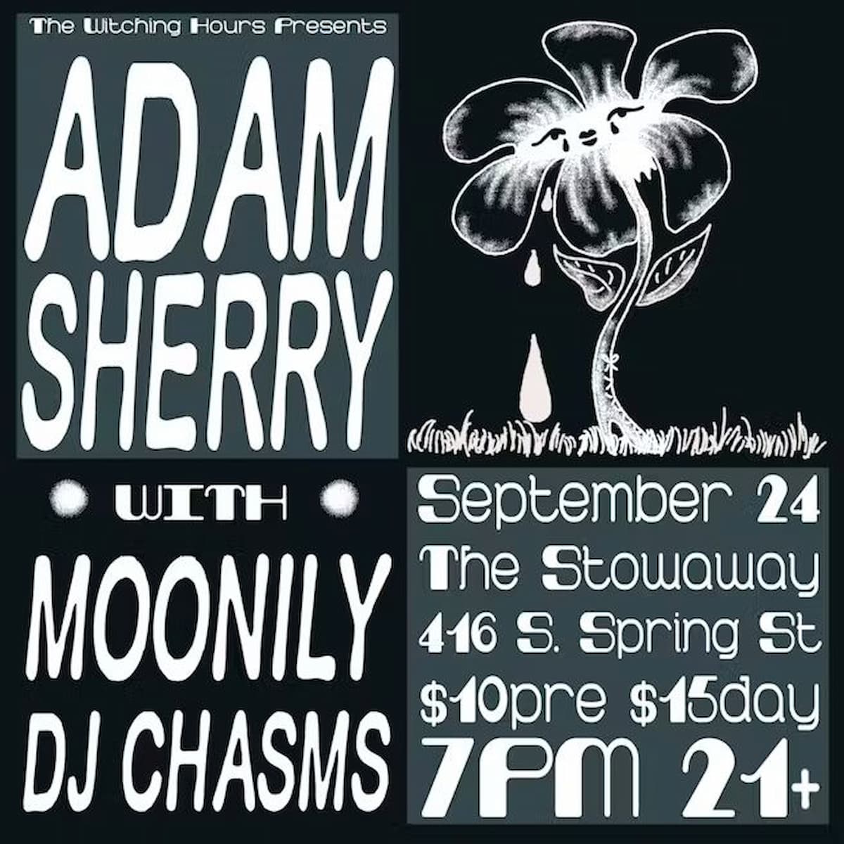 Adam Sherry / Moonily / DJ Chasms