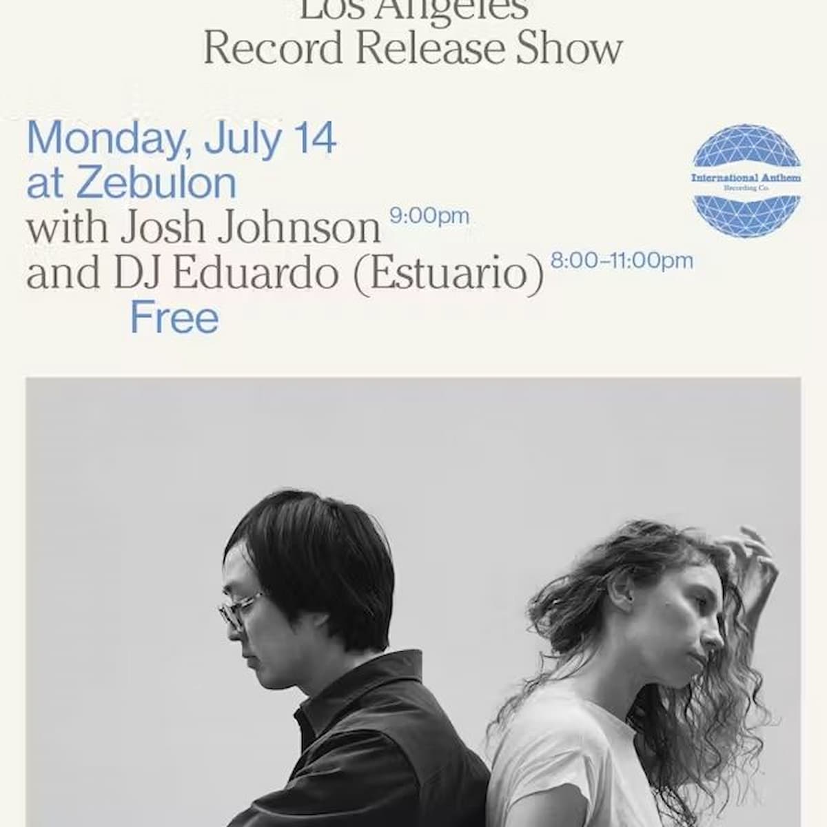 Jeremiah Chiu & Marta Sofia Honer / Josh Johnson / DJ Eduardo (Estuario)
