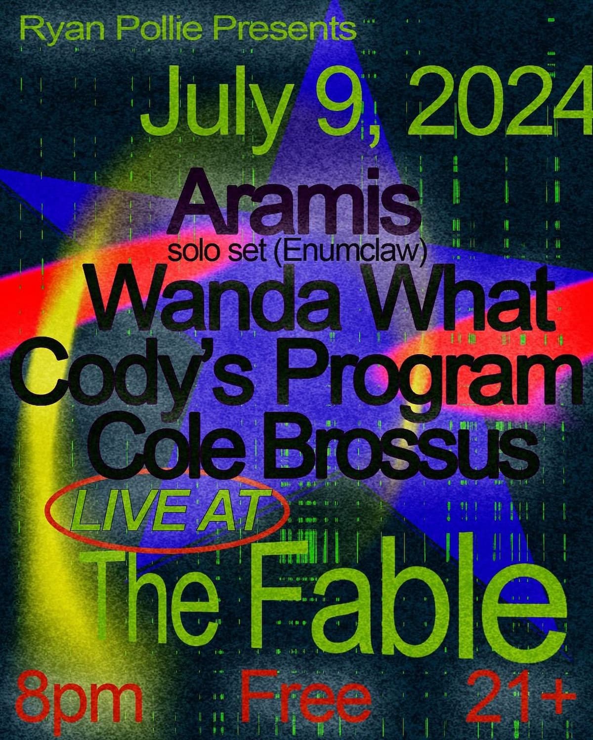 Aramis / Wanda What / Cody's Program / Cole Brossus