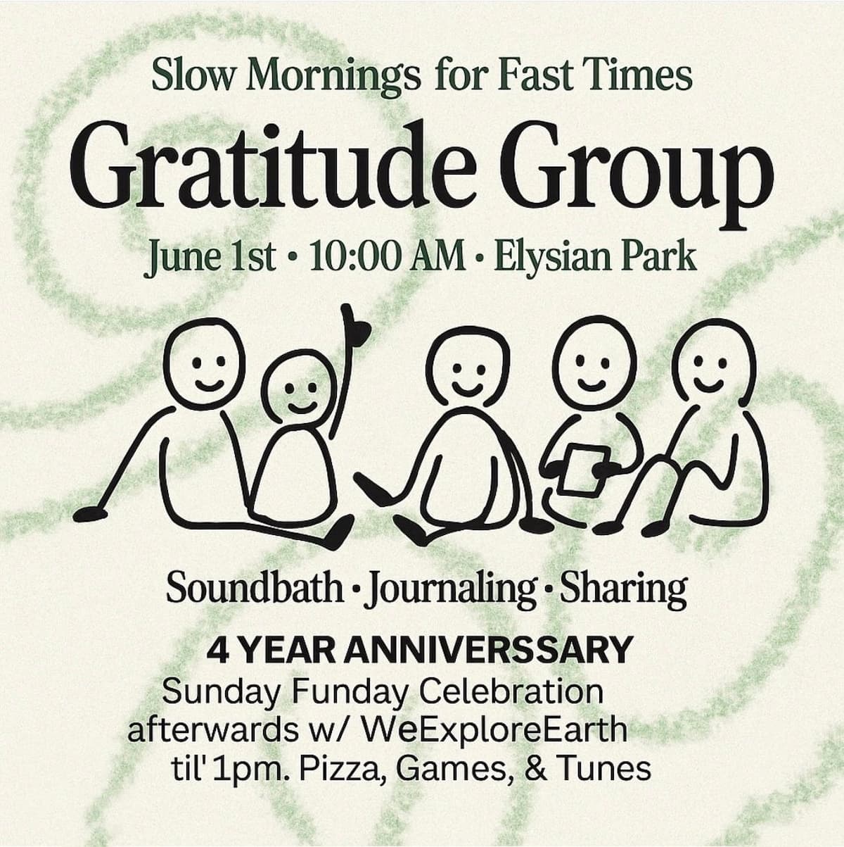 Slow Mornings for Fast Times - Gratitude Group