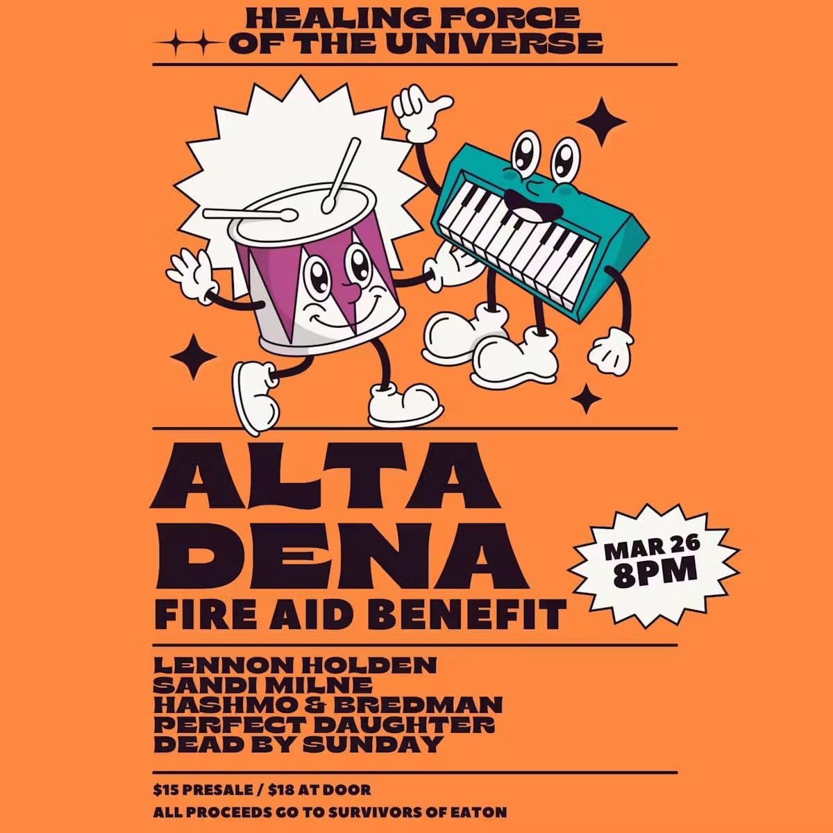 Altadena Fire Aid Show