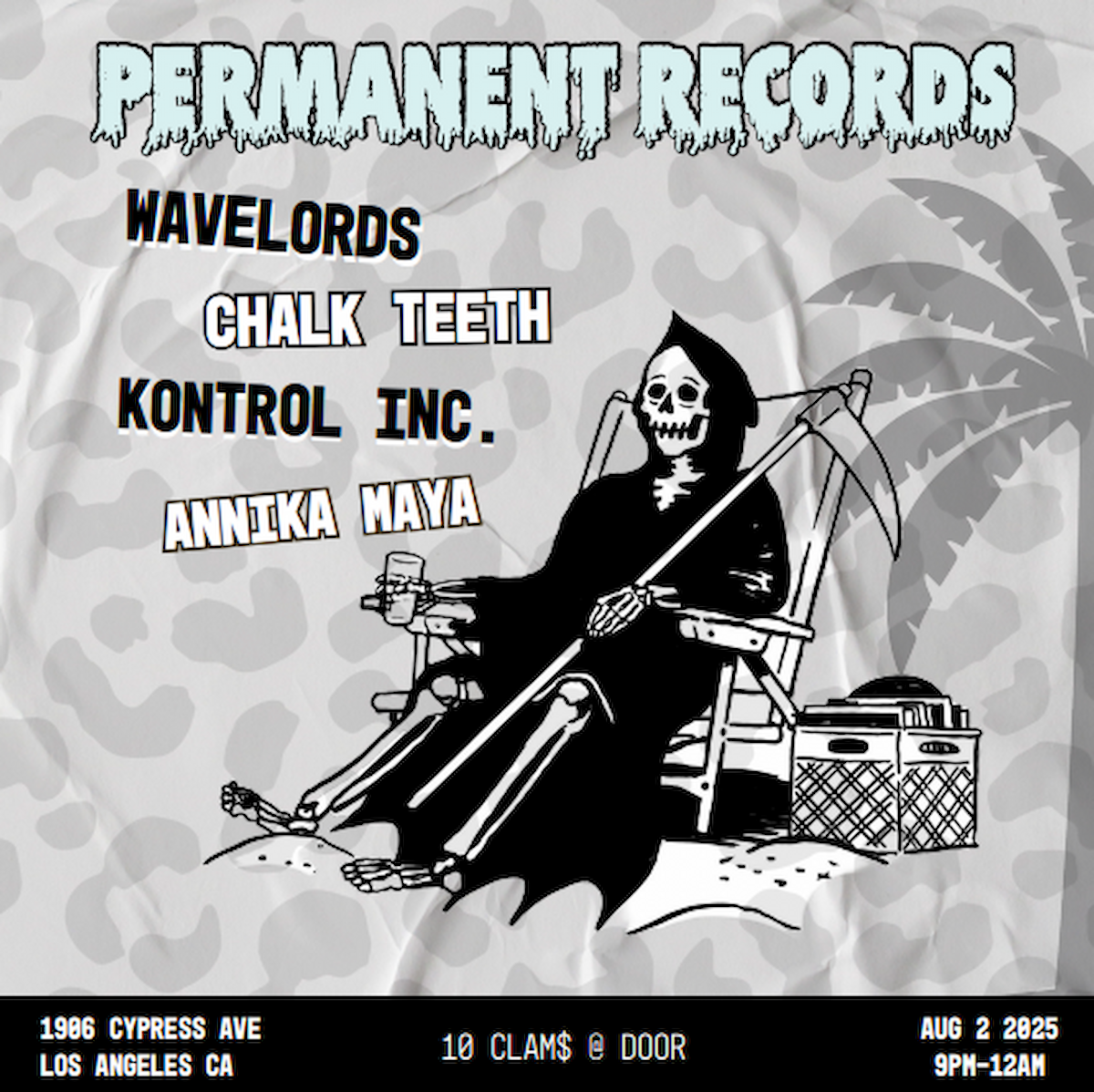 Wavelords / Chalk Teeth / Kontrol Inc. / Annika Maya