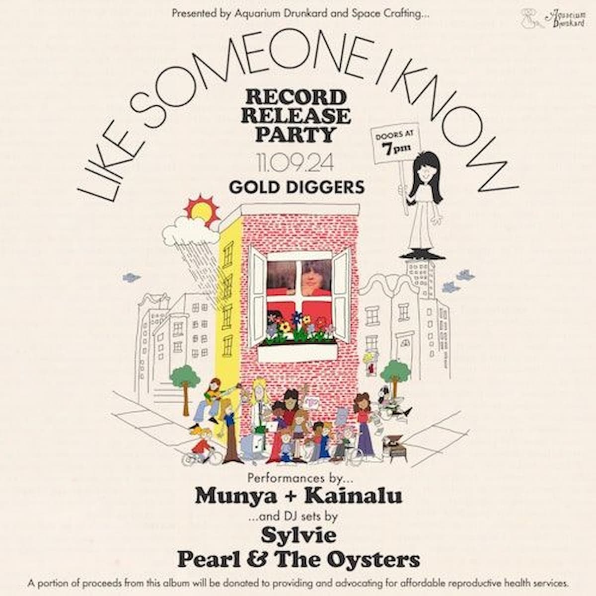 Like Someone I Know Record Release Party / Sylvie (DJ) / Pearl & the Oysters (DJ)