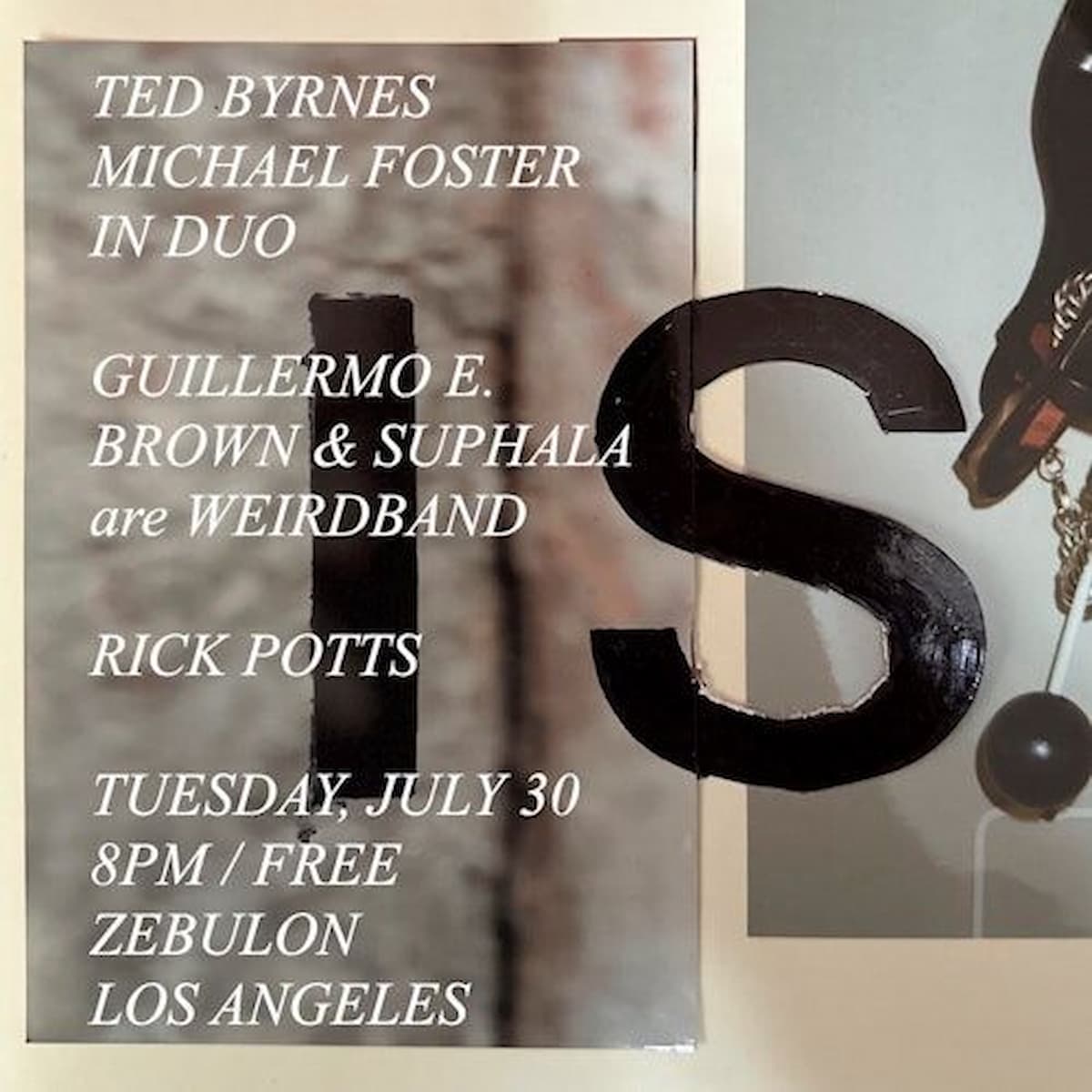 Ted Byrnes & Michael Foster / Weirdband / Rick Potts