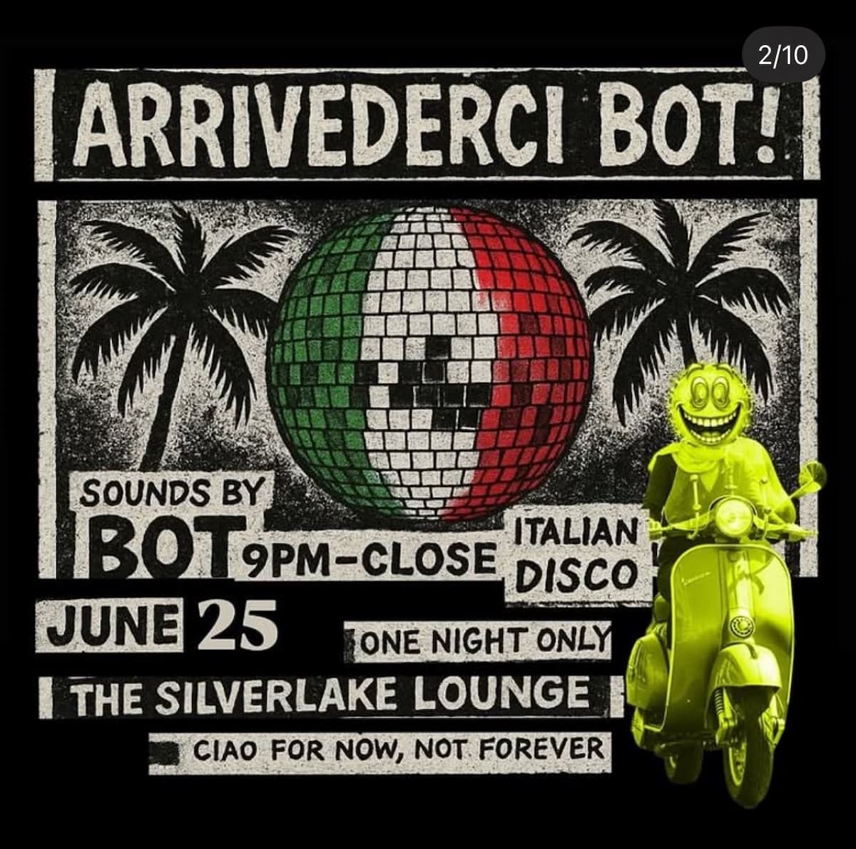 Arrivederci Bot!