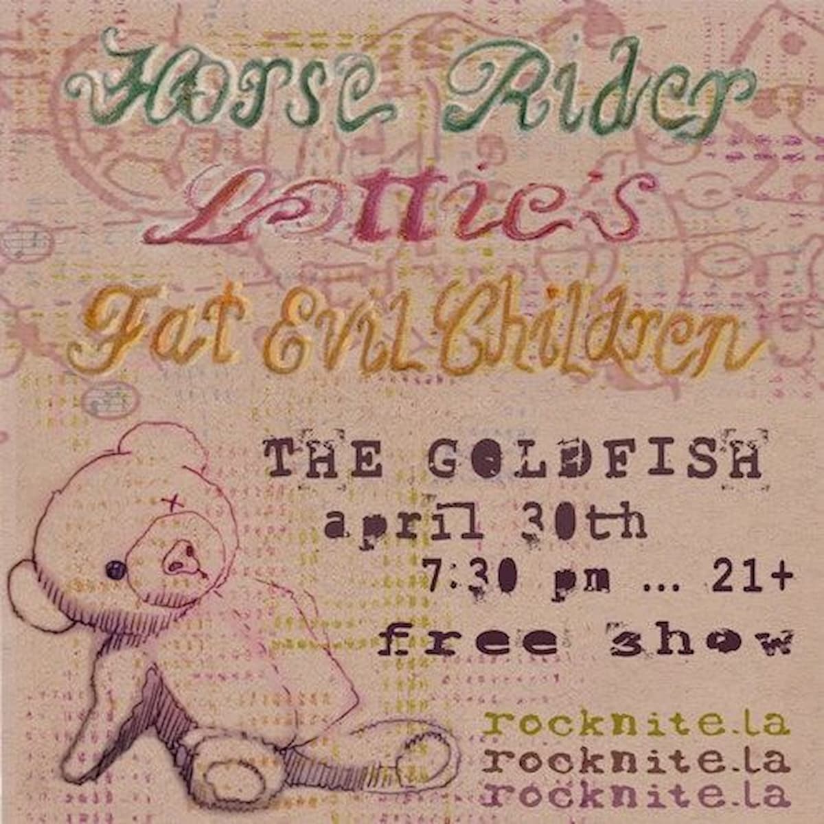 Horse Rider / Lottie’s / Fat Evil / Children