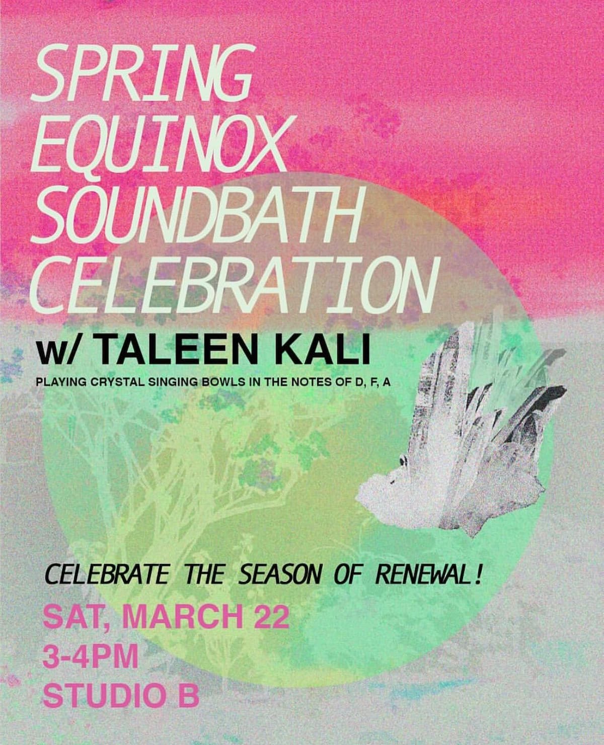 Spring Equinox Sound Bath Celebration