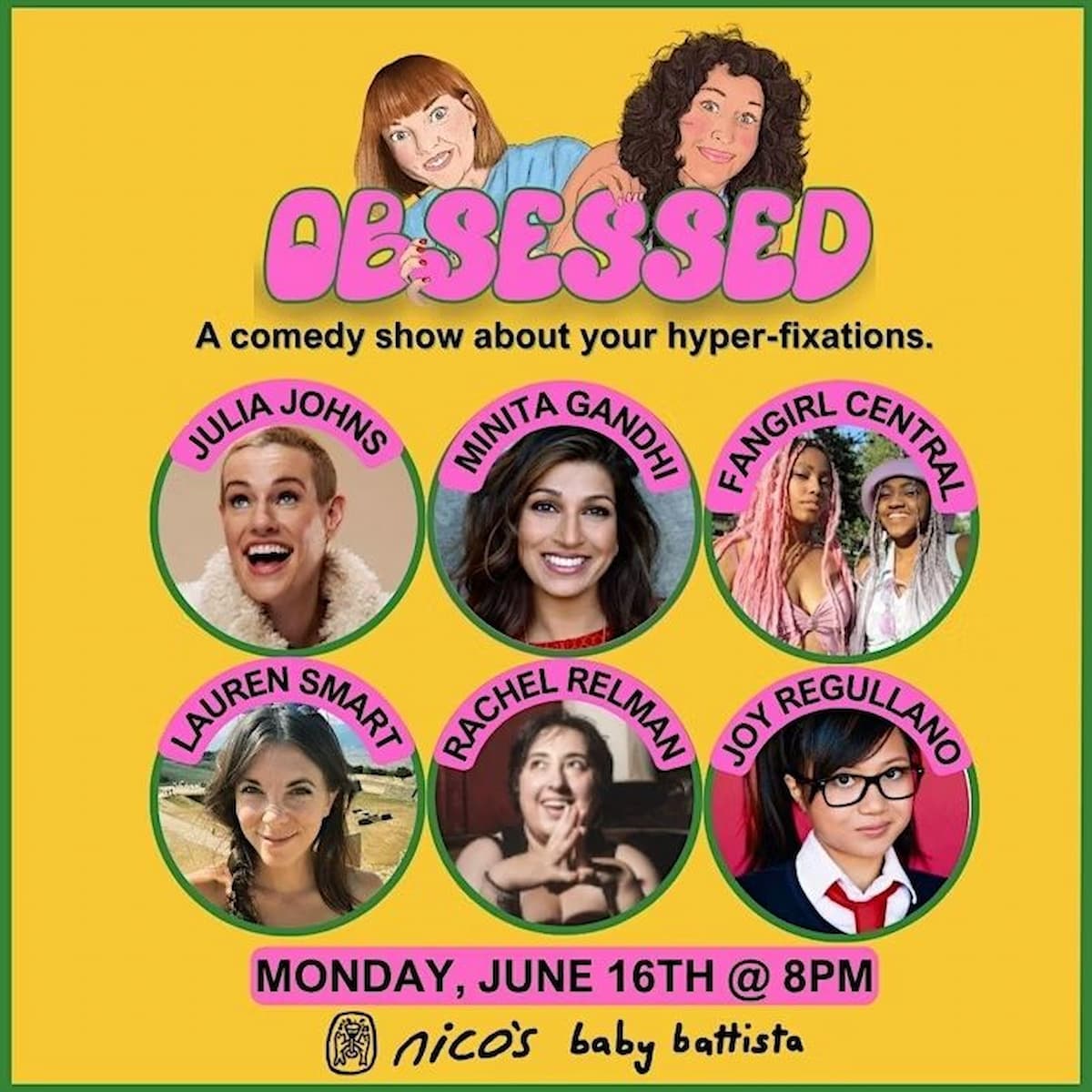 OBSESSED - A comedy show about your hyperfixations