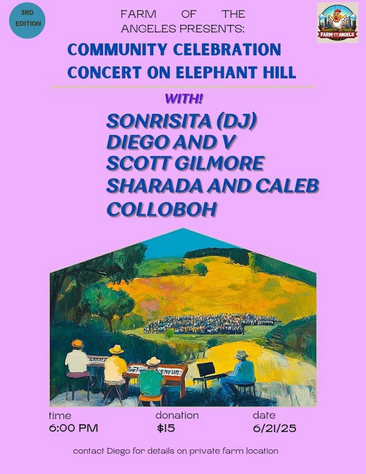 Community Celebration Concert on Elephant Hill No. 4