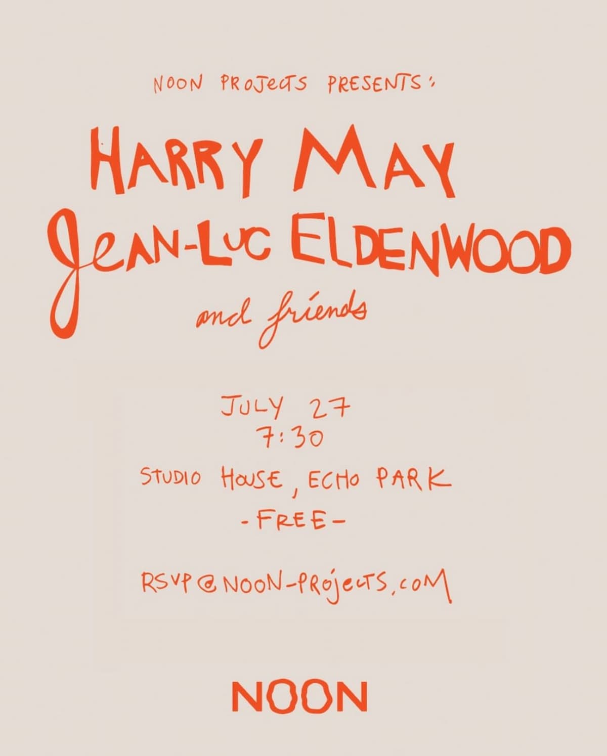 Harry May / Jean-Luc Eldenwood / and Friends