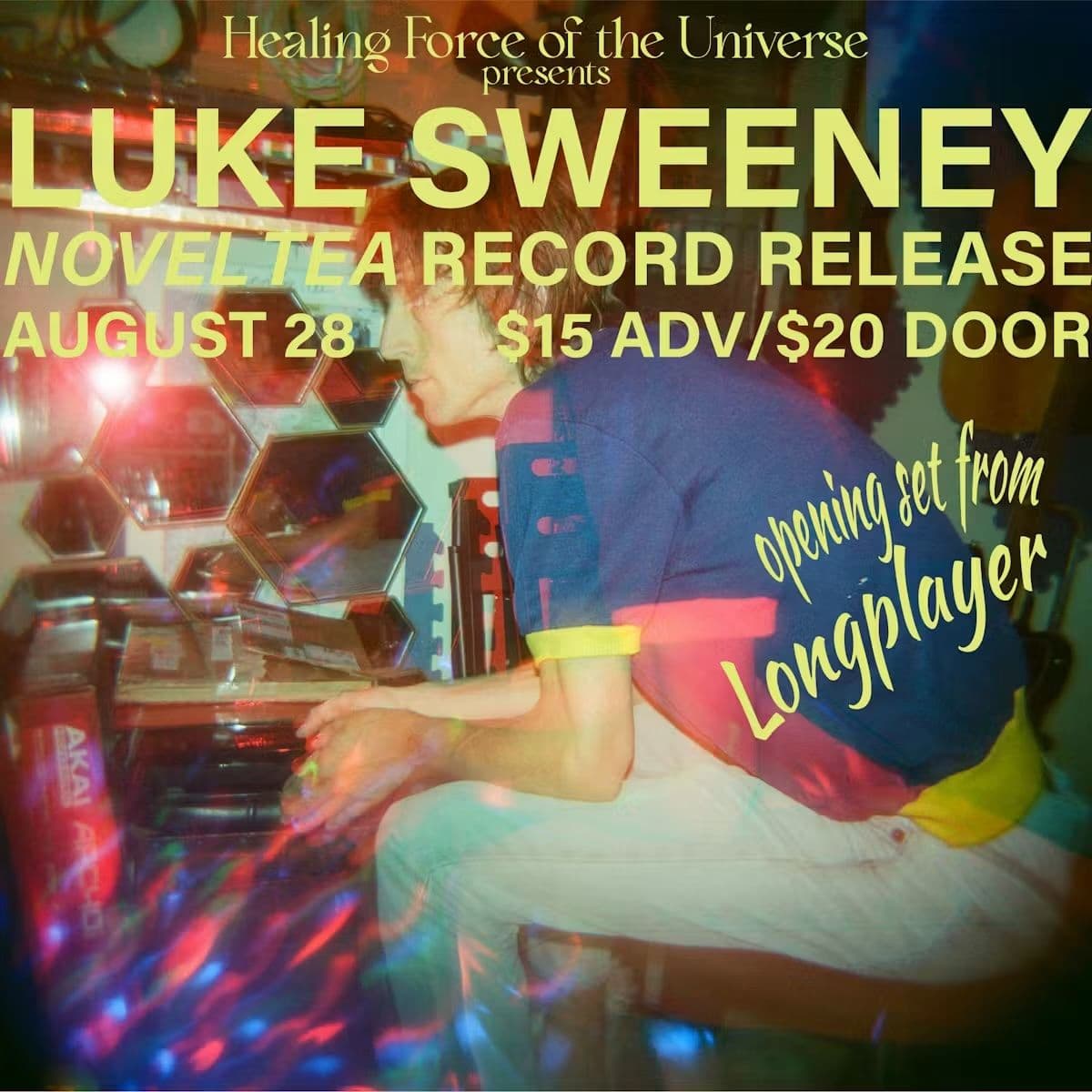 Luke Sweeney 'Novel Tea' LP release / Longplayer