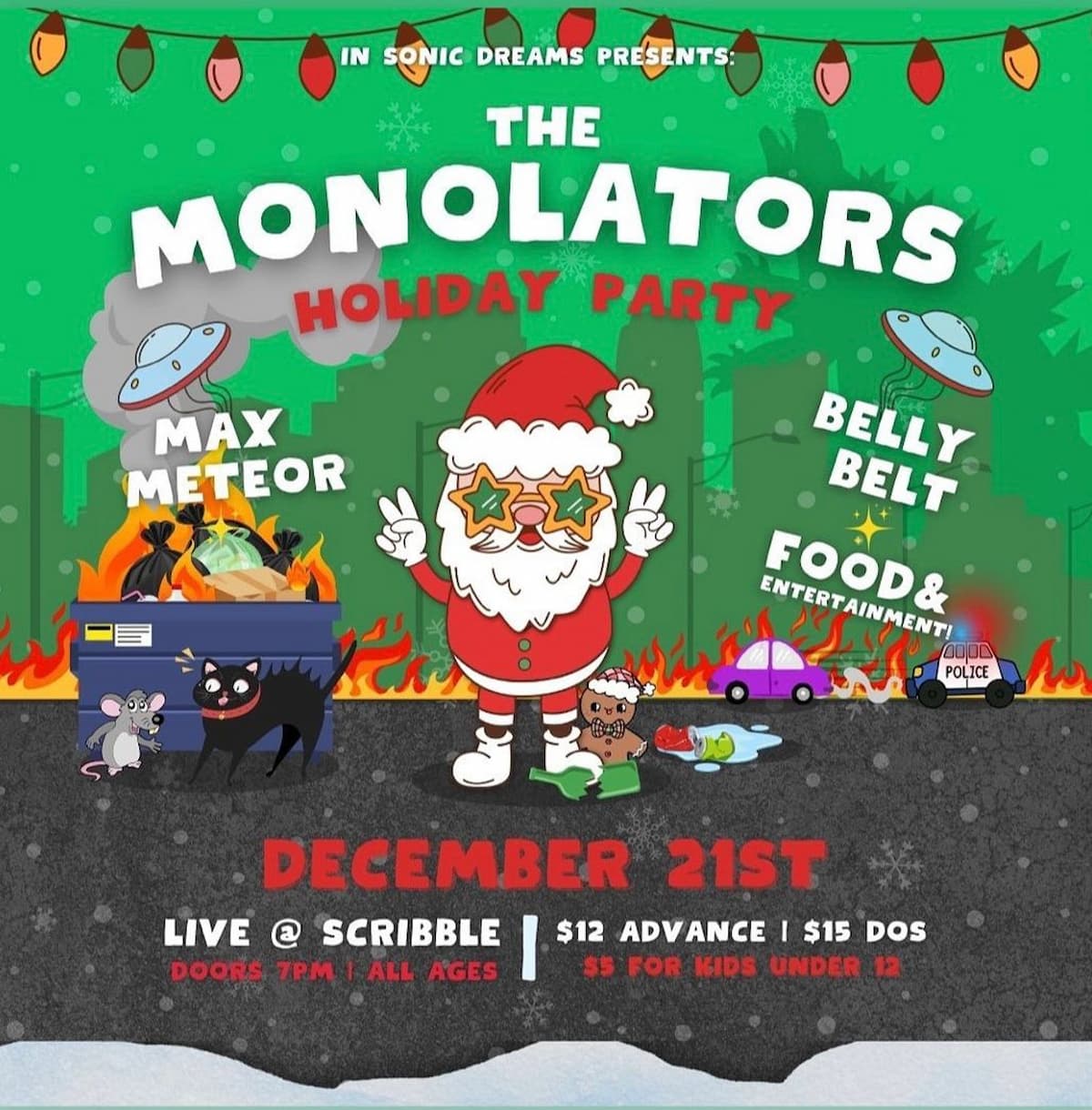 The Monolators Holiday Party