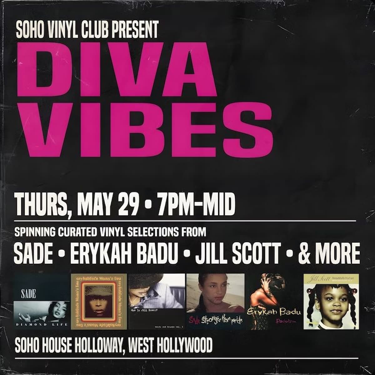 SoHo Vinyl Club’s Diva Vibes