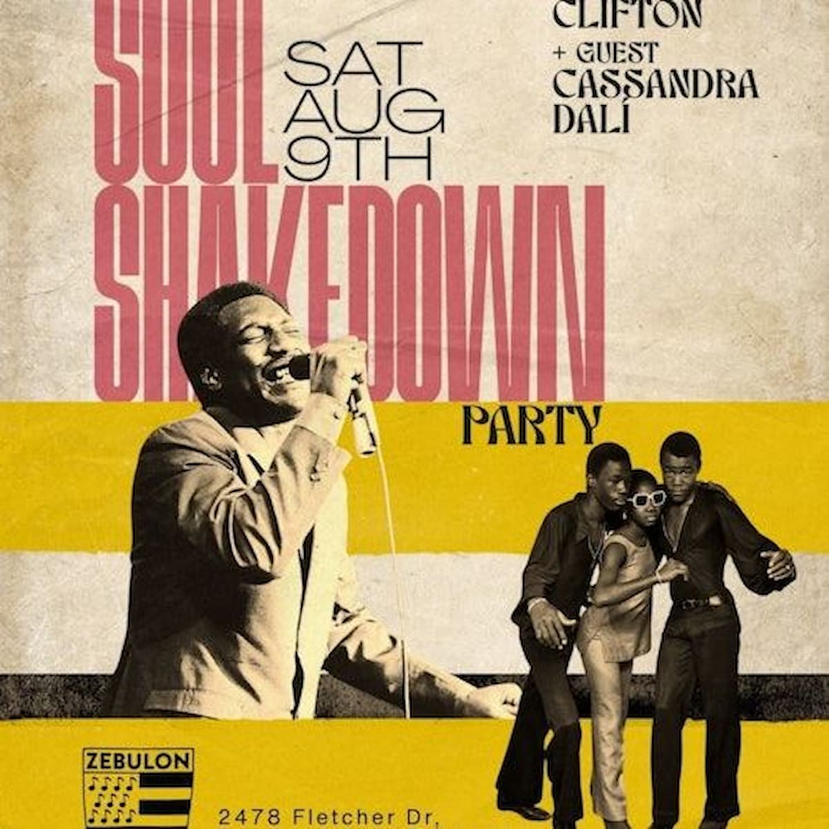 The Soul Shakedown with DJ Clifton + Cassandra Dalí