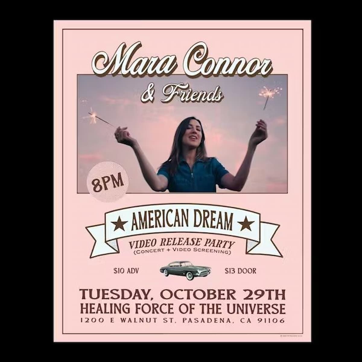 Mara Connor “American Dream” Video Release Party