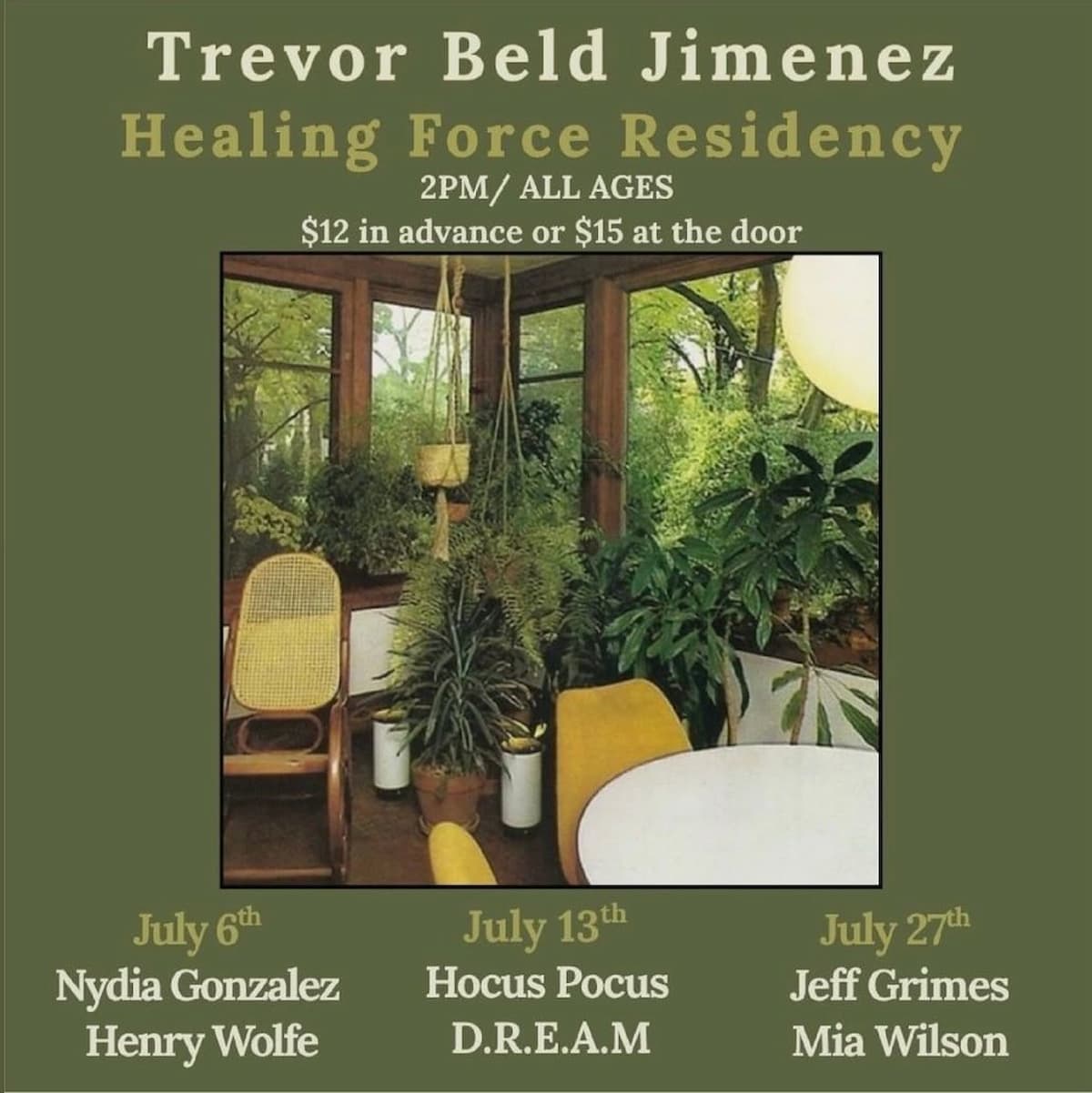 Trevor Beld Jimenez Residency